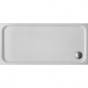 Receveur de douche rectangulaire D-CODEavec antidérapant blanc 1600x750x85mm
