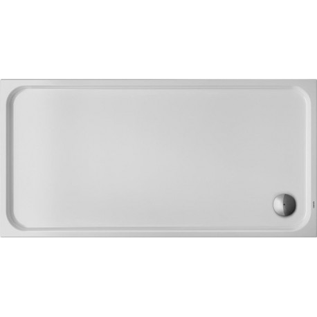 Receveur de douche rectangulaire D-CODEavec antidérapant blanc 1800x900x85mm