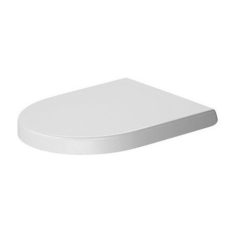 Abattant WC fermeture souple amovible blanc