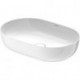 Vasque à poser LUV sans débordement trou B 600x400mm o trouwe