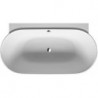 Baignoire LUV 1800x950mm VW 2 dossiers blanc 