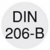 Alésoir à main, queue cylindrique, Ø : 28,00 mm, Lames de 124 mm, Long. totale 247 mm, Quatre pans : 22,0 mm