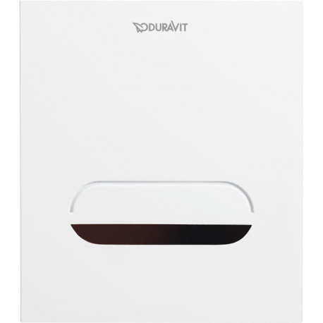 Plaque de déclenchement DURASYSTEM A2 130x150mm Filet, pour urinoirs, blanc