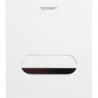 Plaque de déclenchement DURASYSTEM A2 130x150mm Filet, pour urinoirs, blanc