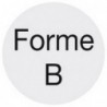 Alésoir mécanique CN à queue cylindrique, HSSE, Ø nominal : 9,30 mm, Long. totale 125 mm, Lames de 36 mm, queue Ø 10 mm