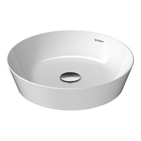 Vasque à poser DU Cape Cod 430mm blanc sans débordement. sans plate-forme de robinet