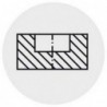 Alésoirs haute performance HNC pour trou borgne, Ø nominal : 7,50 mm, Long. utile 58 mm, Long. totale 100 mm, Ø queue h6 : 8 mm