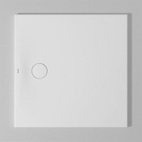 Bac à douche DU Tempano. carré 900x900mm. blanc