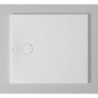 Bac à douche DU Tempano. rectangle 900x800mm. blanc