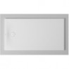 Bac à douche DU Tempano. rectangle 1500x800mm. blanc