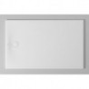 Bac à douche DU Tempano. rectangle 1600x1000mm. blanc