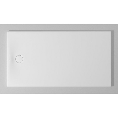 Bac à douche DU Tempano. rectangle 1700x900mm. blanc