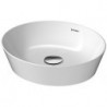 Vasque à poser DU Cape Cod 400mm blanc sans débordement sans robinet 