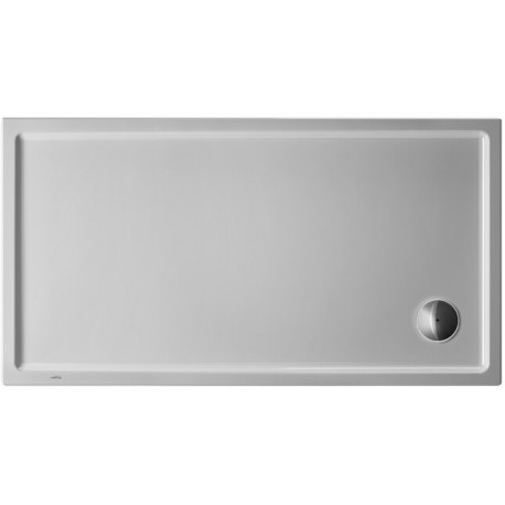 Receveur de douche rectangulaire STARCK SLIMLINEavec antidérapant 1500x800x60mm blanc
