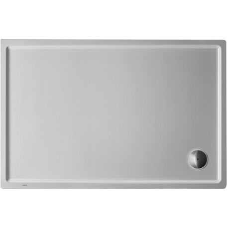 Receveur de douche rectangulaire STARCK SLIMLINEavec antidérapant 1300x900x55mm blanc