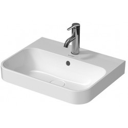 Vasque à poser DU Happy D.2 Plus 500mm blanc. 1 trou . mise à terre
