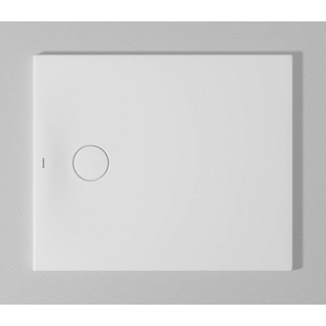 Bac à douche DU Tempano. rectangle 900x750mm. Blanc. Antidérapant