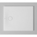 Bac à douche DU Tempano. rectangle 900x750mm. Blanc. Antidérapant