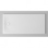 Bac à douche DU Tempano. rectangle 1600x750mm. Blanc. Antidérapant