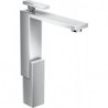 mitigeur lavabo 280, coupe diamant, bonde push-open chroméé