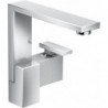mitigeur lavabo 190, coupe diamant, bonde push-open chroméé