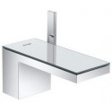 mitigeur lavabo 70, bonde push-open chromée/miroir