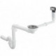 D14-10 Garniture de vidage manuelle 660 acier inoxydable