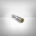 Gaine isolante en laine de roche , laminé en aluminium DSD 30mm 42/42.4mm (Par 12)