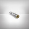Gaine isolante en laine de roche , laminé en aluminium DSD 34mm 28/26.9mm (Par 16)