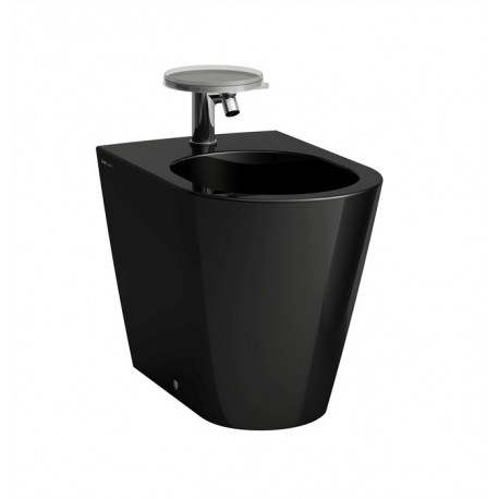 Support bidet KARTELL 1 robinet version noir LAUFEN