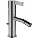 Mitigeur de bidet KARTELL avec robinet de vidange en acier inoxydable LAUFEN PVD