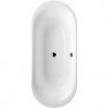 Cetus, Baignoires ovales, 750 x 471 mm, Ovale, Duo