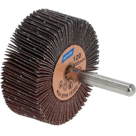 Disque à lamelle sur tige R207Plus 50x20x6 P120 (Par 10)