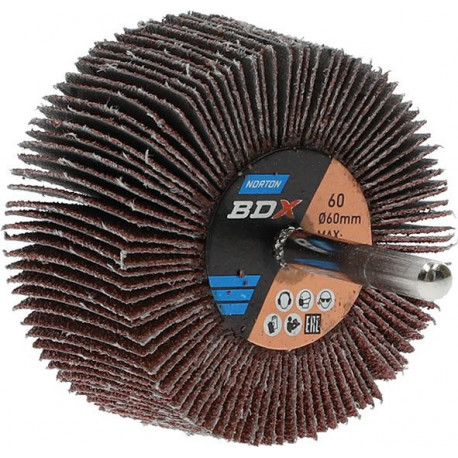Disque à lamelle sur tige R207Plus 60x30x6 P60 (Par 10)