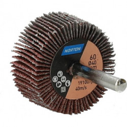 Disque à lamelle sur tige R207Plus 40x20x6 P60 (Par 10)
