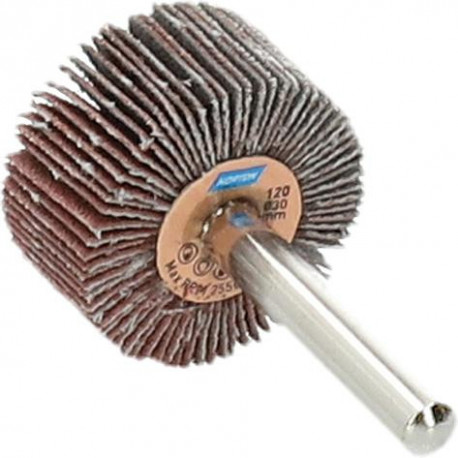 Disque à lamelle sur tige R207Plus 30x15x6 P120 (Par 10)