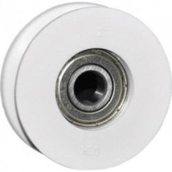 Poulie plastique étroite