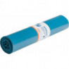 Sac poubelle 120 l bleu PEBD débutant