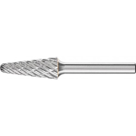 Fraise HM Forme cône rond 1230 STEEL 6mm 12x30mm Pferd