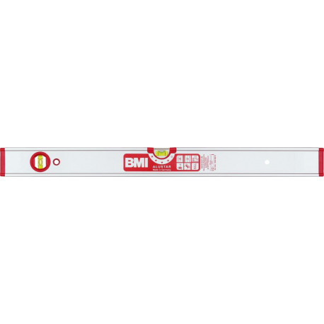 Niveau LM ALUSTAR 200cm anodisé avec 3 bulles BMI