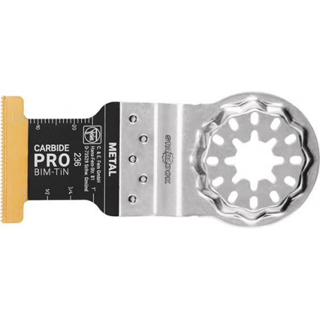Lame de scie E-Cut Carbide P SL 32x40mm VE 10 Fein