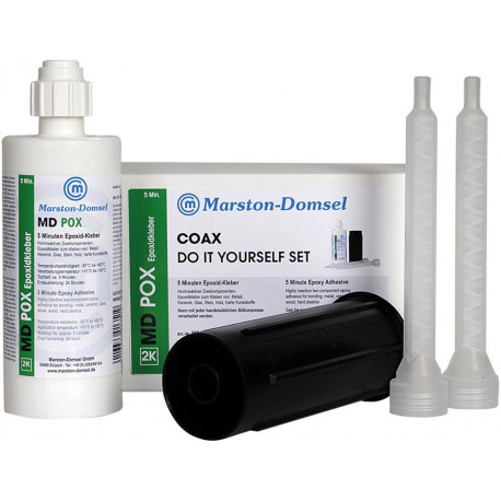 Adhésif époxy MD-Pox 1: 1 double seringue 150g (Par 6)