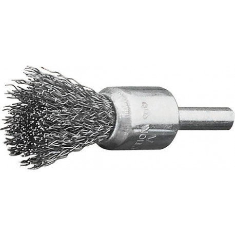 Brosse pinceau inox, ondulé 23x25/68x0,3mm 