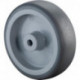 Roue caoutchouc 50mm A80.054 centre de roue bleugris plastique GL