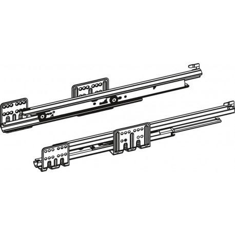 Coulisse de tiroir 9240891 450mm acier (Par 2)