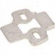 Adaptateur d'angle pour plaques de montage en croixt.9072535 zingué