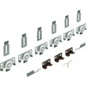 Ensemble de ferrures pour portes coulissantes 45235