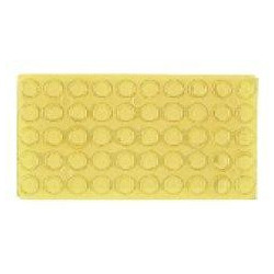 Amortisseur de butée de porte 46695KF transparent (Par 1000)