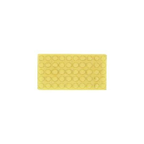 Amortisseur de butée de porte 46695KF transparent (Par 1000)