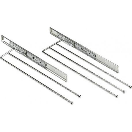 Porte-serviettes 492342 brasB102mmacier